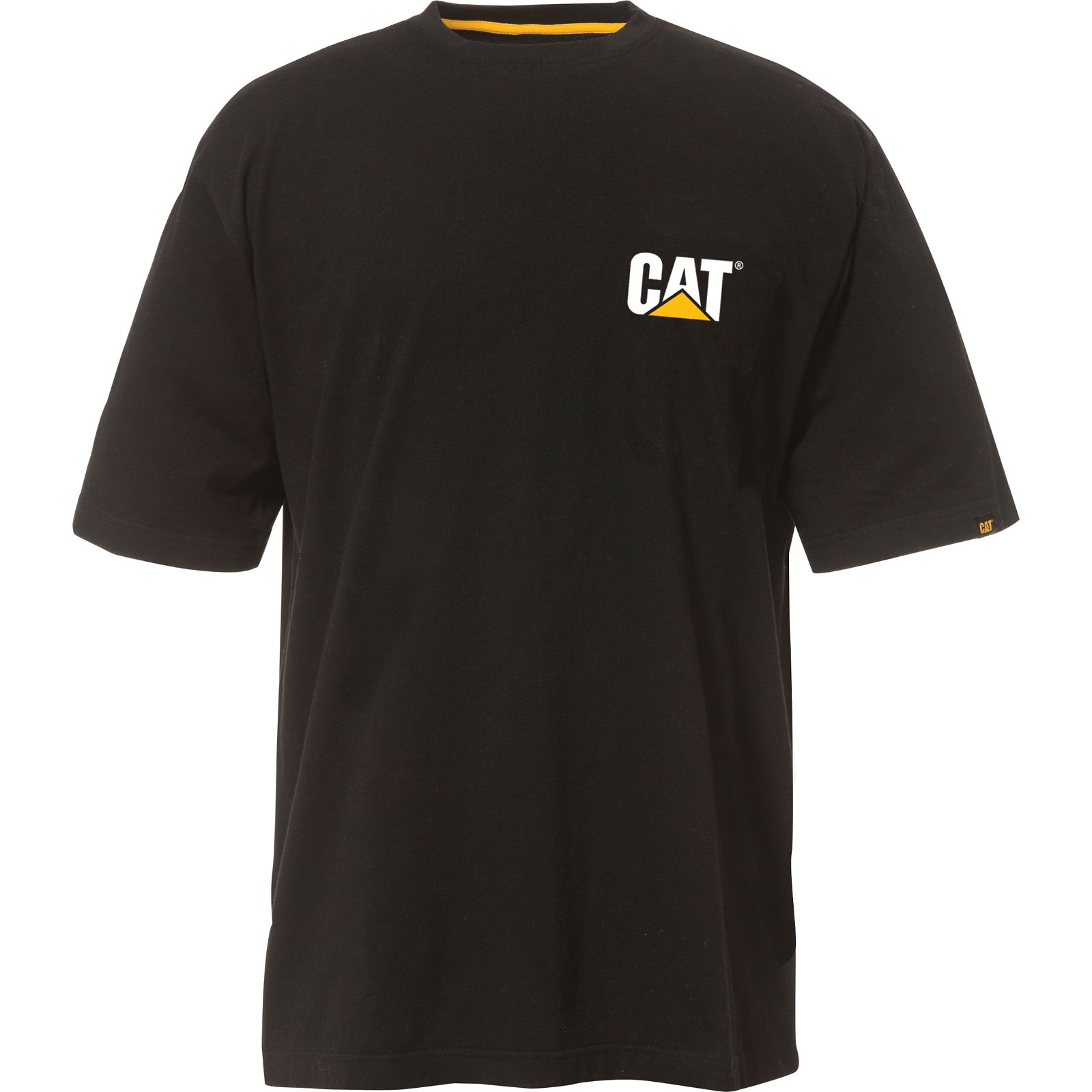 Caterpillar Men's Trademark T-Shirts Black CAT-70325